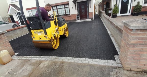 Tarmac driveway project in Tallaght Dublin